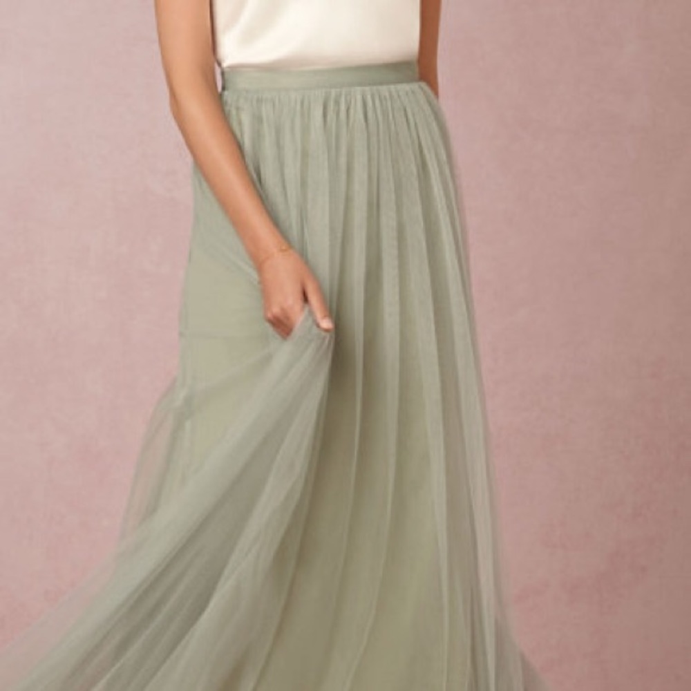 Women’s BHLDN Louise Tull Skirt - Picture 3 of 8